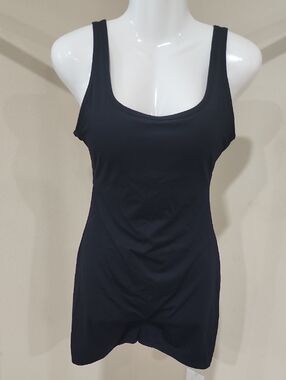 Black Sleeveless Bodysuit